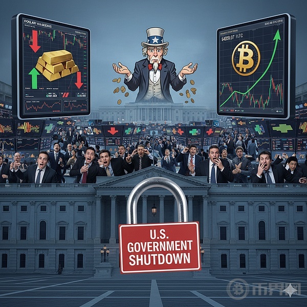 Analysis of the Impact of the U.S. Government Shutdown on Gold and Bitcoin
